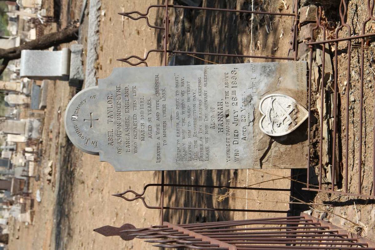 TAYLOR Abel -1882 :: TAYLOR Hannah -1893