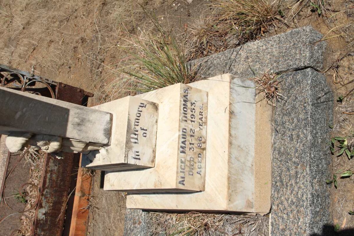THOMAS Alice Maud -1953