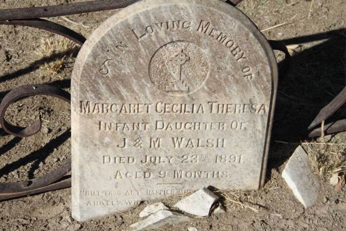 WALSH Margaret Cecilia Theresa  -1891
