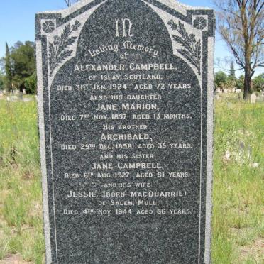 CAMPBELL :: MACQUARRIE