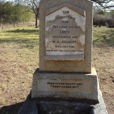 JOUBERT Lucy 1861-1929