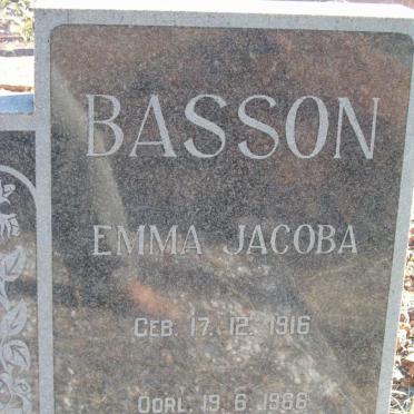 BASSON Emma Jacoba 1916-1966