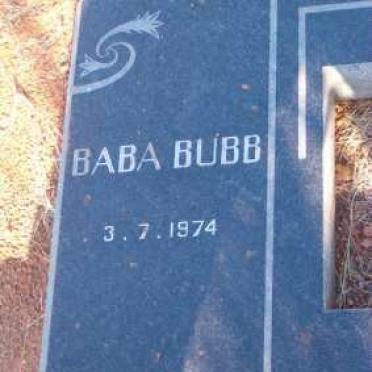 BUBB Baba -1974