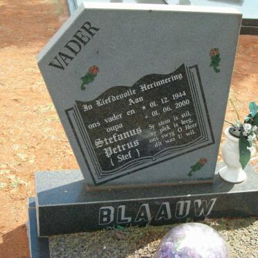 BLAAUW Stefanus Petrus 1944-2000