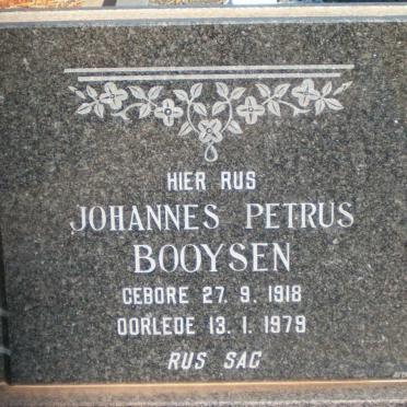 BOOYSEN Johannes Petrus 1918-1979