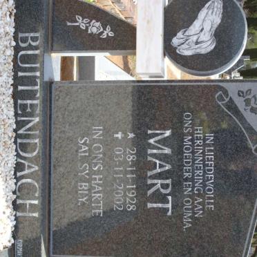 BUITENDACH Mart 1928-2002