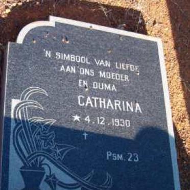 CROUCAMP Catharina 1930-