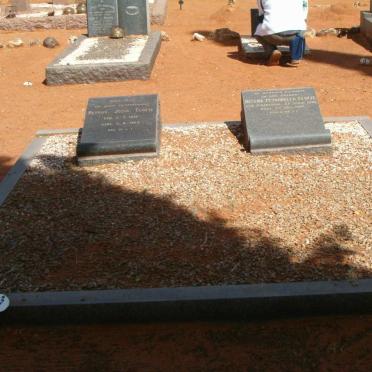 CLOETE Petrus Jozia 1890-1969 &amp; Helena Petronella SWANEPOEL 1901-1961