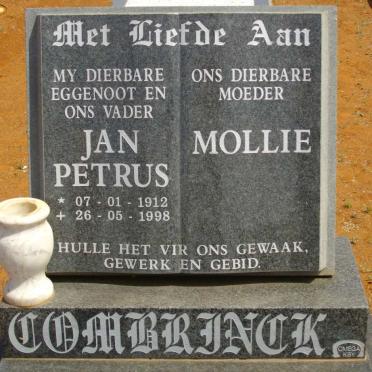 COMBRINCK Jan Petrus 1912-1998 &amp; Mollie
