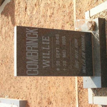 COMBRINCK Willie 1948-1985