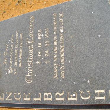 ENGELBRECHT Christiaan Lourens 1929-1994