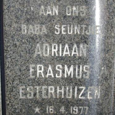 ESTERHUIZEN Adriaan Erasmus 1977-1977