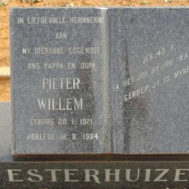ESTERHUIZEN Pieter Willem 1921-1984