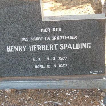 FOURIE Henry Herbert Spalding 1907-1967