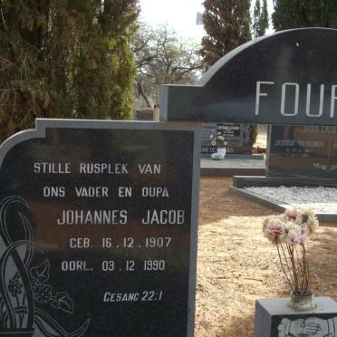 FOURIE Johannes Jacob 1907-1990