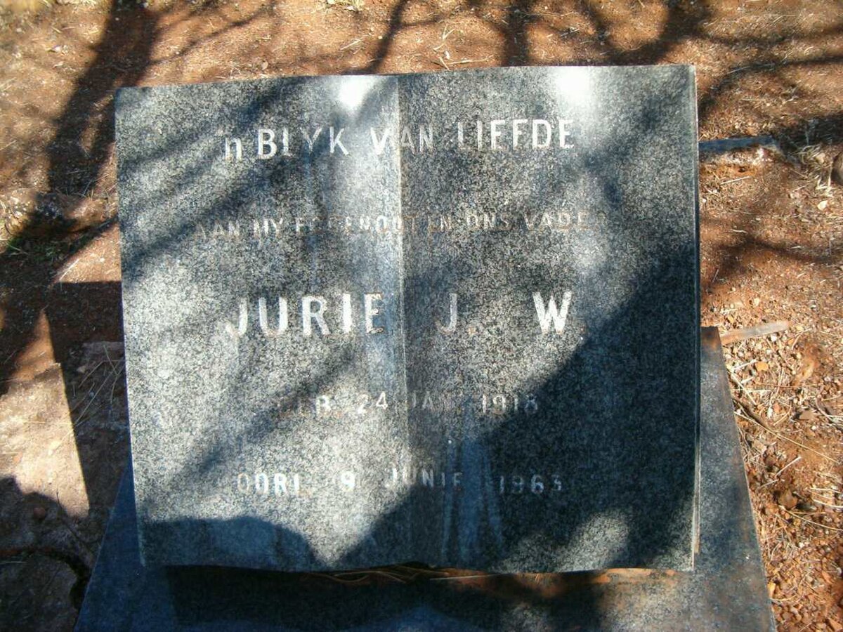 GAYES Jurie J.W. 1918-1963
