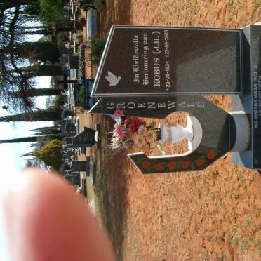 GROENEWALD J.H. 1934-2003