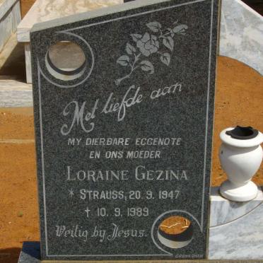 HAMMAN Loraine Gezina nee STRAUSS 1947-1989