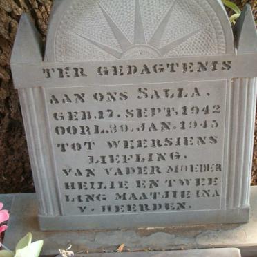 HEERDEN Salla, van 1942-1945