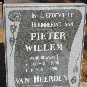 HEERDEN Pieter Willem, van 1905-1991