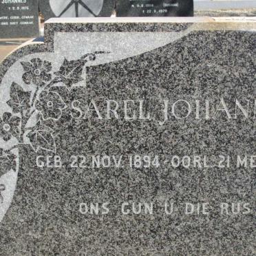 JONKER Sarel Johannes 1894-1962
