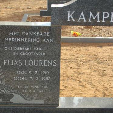 KAMPHER Elias Lourens 1910-1983