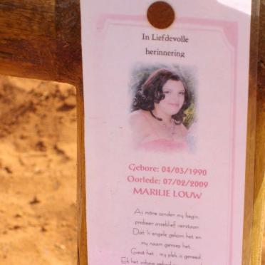LOUW Marilie 1990-2009