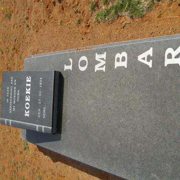 LOMBARD Koekie 1934-