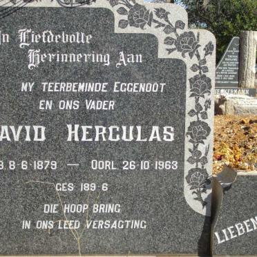 LIEBENBERG David Herculas 1879-1963