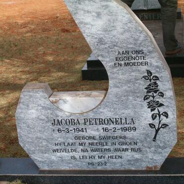 LOUW Jacoba Petronella 1941-1989