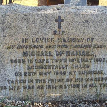 MCNAMARA Michael 1905-1946