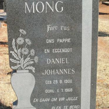 MONG Daniel Johannes 1908-1968