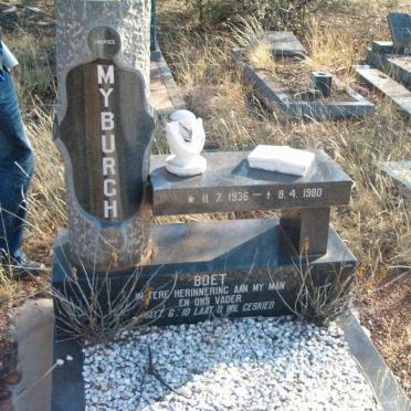 MYBURGH Andries 1936-1980