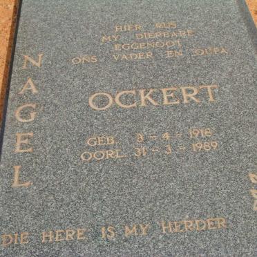 NAGEL Ockert 1918-1989