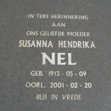 NEL Susanna Hendrika 1913-2001