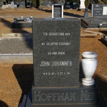 NEL John Johannes Hoffman 1910-1974