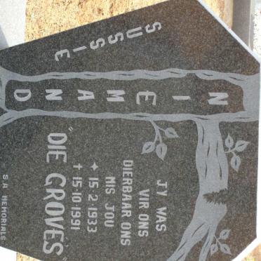 NIEMAND Sussie 1933-1991