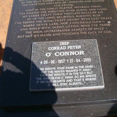 O'CONNOR Desmond 1960-1981 :: O'CONNOR Conrad Peter 1957-2005