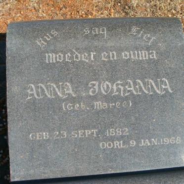 PRINSLOO Anna Johanna nee MAREE 1882-1968
