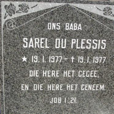PLESSIS Sarel, du 1977-1977