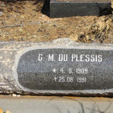 PLESSIS G.M., du 1909-1991