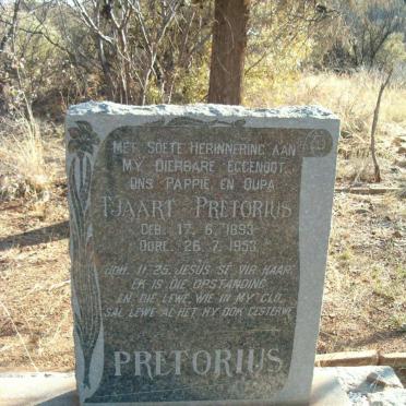 PRETORIUS Tjaart 1893-1953