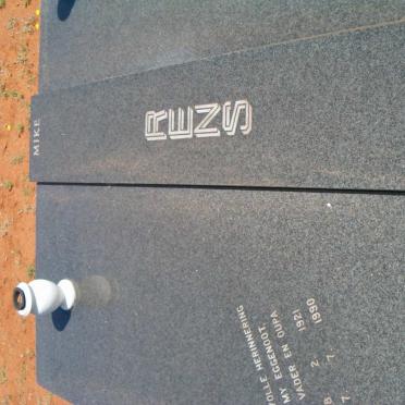 RENS Mike 1921-1980 &amp; Martie 