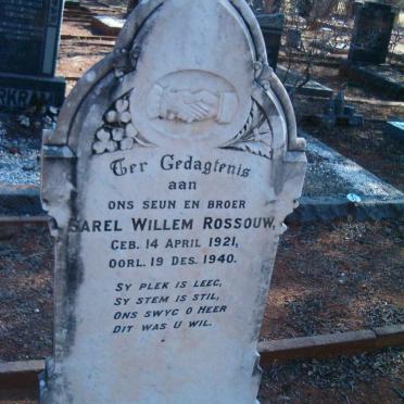 ROSSOUW Sarel Willem 1921-1940