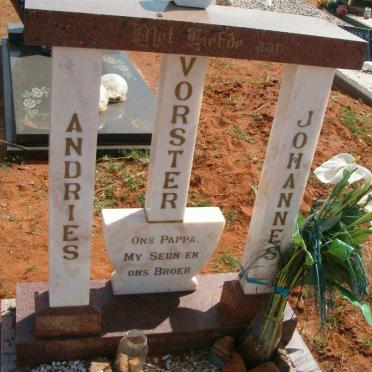 VORSTER Andries Johannes