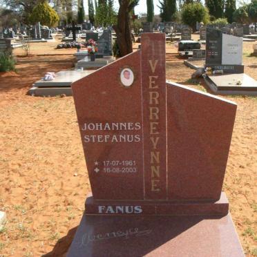 VERREYNNE Johannes Stefanus 1961-2003