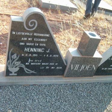 VILJOEN Henning J. 1915-1979