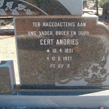 WALT Gert Andries, van der 1891-1977 &amp; Helena H.C. GEYER 1893-1971