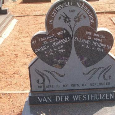 WESTHUIZEN van der Vanne