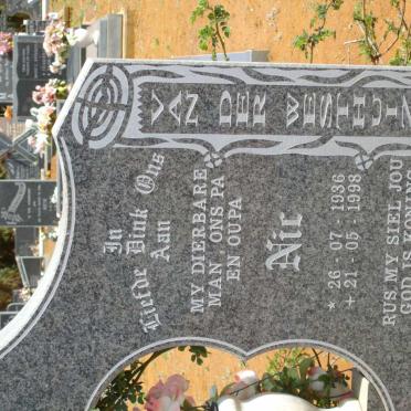 WESTHUIZEN Nic, van der 1936-1998